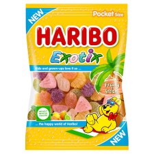 Haribo Exotix Jelly with Fruit Flavour 80g