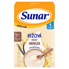 Sunar Milk Porridge Rice Flavor Vanilla 210g