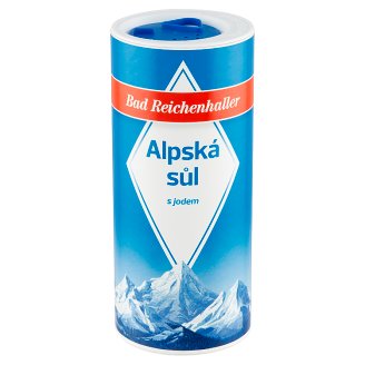 Bad Reichenhaller Alpská sůl s jodem 500g