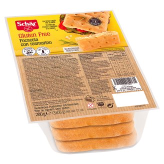 Schär Focaccia pečivo s rozmarýnem bez lepku 200g