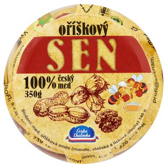 Oříškový sen 100% český med 350g (Jankar Profi)