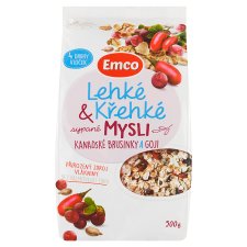 Emco Light & Fragile Muesli Canadian Cranberry & Goji 500g