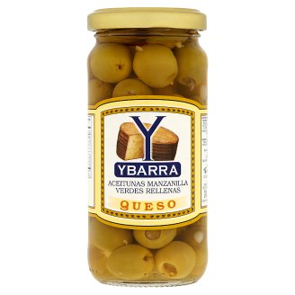Ybarra Queso olivy plněné sýrem 240g