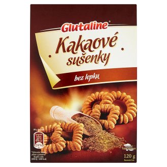 Glutaline Kakaové sušenky bez lepku 120g