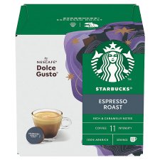 Starbucks by Nescafé® Dolce Gusto® Espresso Roast - Coffee Capsules - 12 Capsules in a Pack