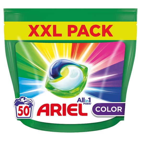 Ariel Color Allin1 PODS®, Washing Liquid Capsules Color 50 Washes