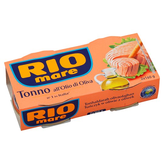 Rio Mare Tuňák v olivovém oleji 2 x 160g