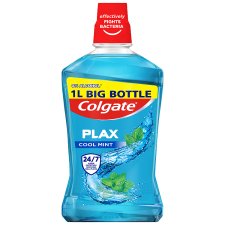 Colgate Plax Cool Mint Mouthwash Without Alcohol 1000 ml