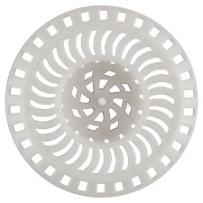 Quadrat 2000 Sanitary Technology Plastic White Drain Strainer