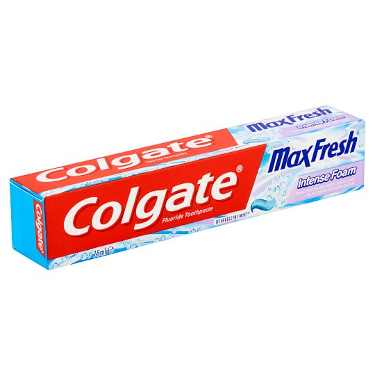 colgate max fresh intense foam