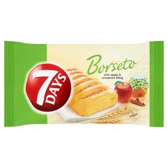 7 Days Borseto pečivo z listového těsta s jablečno-skořicovou náplní 60g