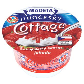 Madeta Jihočeský Cottage jahoda 150g