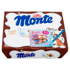 Zott Monte Mléčný dezert čokoládový s lískovými oříšky 4 x 55g (220g)