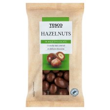 Tesco Hazelnuts in Milk Chocolate 500g