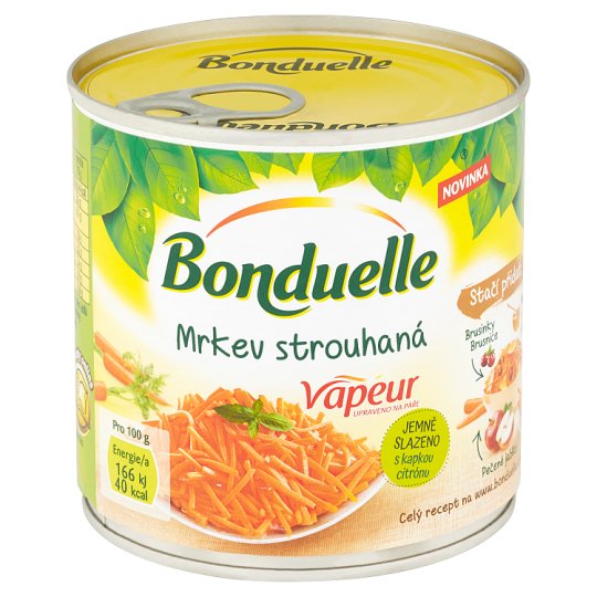 Bonduelle Vapeur Mrkev strouhaná 270g
