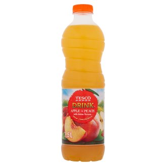 Tesco Nealkoholický nápoj jablečno-broskvový s příchutí melounu 1,5l