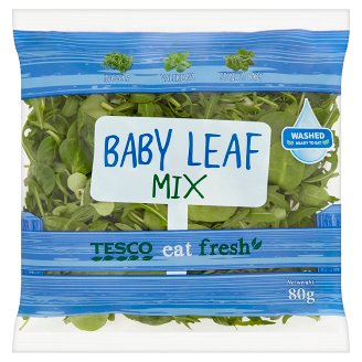 Tesco Eat Fresh Baby Leaf Mix 80g