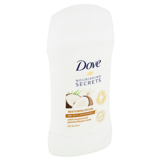 Dove Coconut & Jasmine Flower tuhý antiperspirant 40ml