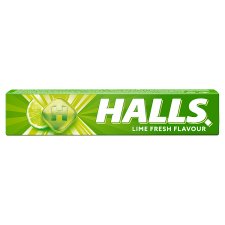 Halls Drops with Vitamin C and Lime Flavor 33.5g