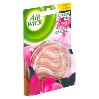 Air Wick Crystal Air Růžové květy středomoří - osvěžovač vzduchu 5,21g