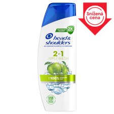 Head & Shoulders Apple Fresh 2in1 Anti Dandruff Shampoo, 330 ml. Fresh Feeling, Apple Scent