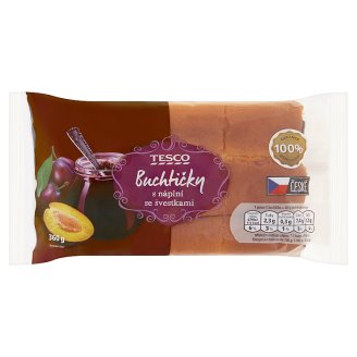 Tesco Buchtičky s náplní se švestkami 360g