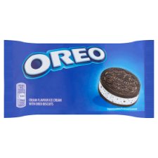 Oreo Cream Flavour Ice Cream with Oreo Biscuits 135ml - Tesco Groceries