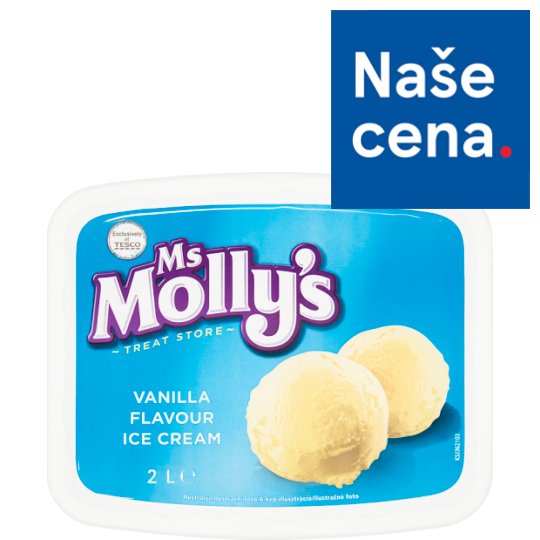 Ms Molly's Mražený krém s vanilkovou příchutí 2l