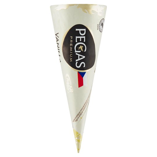 Prima Pegas Premium Vanilla smetanová zmrzlina v oplatce 115ml