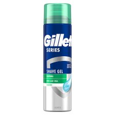 Gillette Series Zklidňující Gel Na Holení S Aloe Vera, 200ml