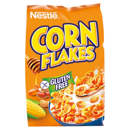 Nestlé Corn Flakes Med a arašídy 450g