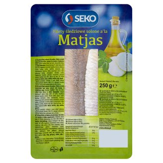 Seko Sleďové filety solené a'la matjes 250g