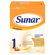 Sunar Complex 1 Initial Milk Infant Nutrition in Powder 2 x 300g (600g)