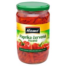 Hamé Red Pepper Sliced 660g