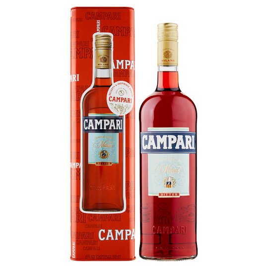 Campari Bitter Liqueur Gift Package 1L