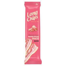 Long Chips Mashed Potato Snack Bacon 75g