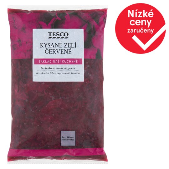 Tesco Sauerkraut Red 500g