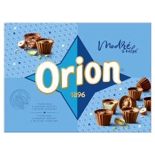 ORION Modré z nebe Milk Chocolate Pistachio and Cocoa Cupcakes 140g