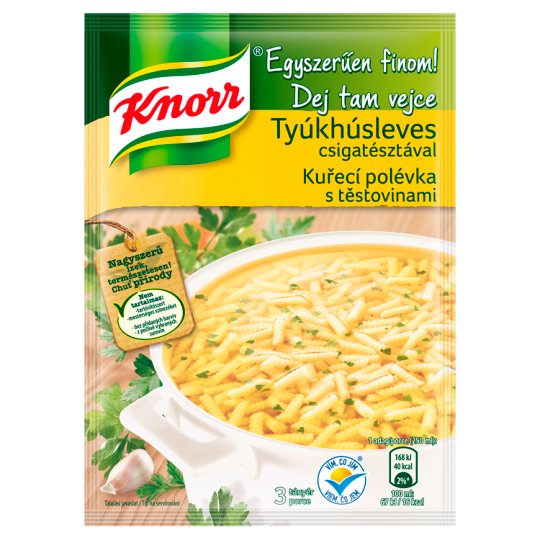 Knorr Dej Tam Vejce Kuřecí polévka s těstovinami 40g