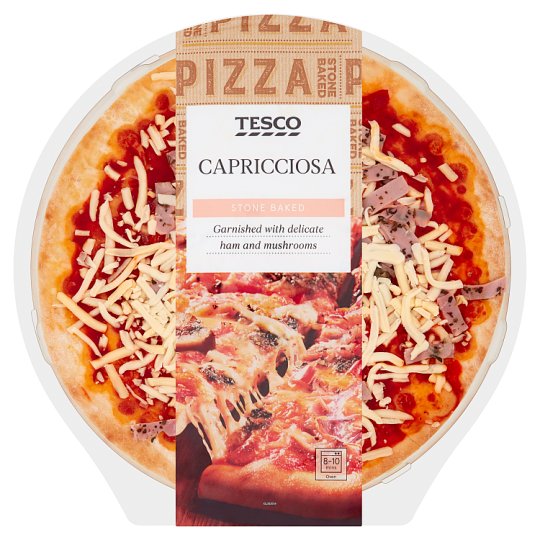 Tesco Pizza Capricciosa 384g