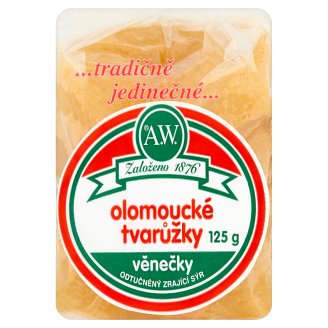 A.W. Olomoucké tvarůžky věnečky 125g