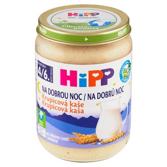HiPP Bio Krupicová kaše na dobrou noc 190g