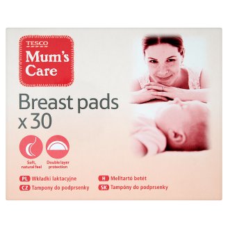 Tesco Mum's Care Tampony do podprsenky 30 ks