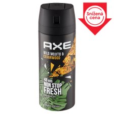 Axe Wild Green Mojito & Cedarwood Deodorant Spray for Men 150ml