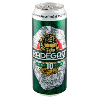 Radegast Rázná 10 pivo výčepní světlé 500ml