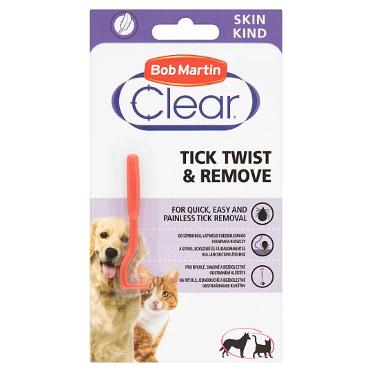 Bob Martin Clear Tick Twist & Remove nástroj pro odstranění klíšťat 1 ks