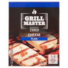 Tesco Grill Přírodní plnotučný sýr 240g