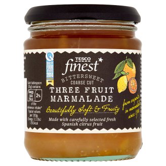 Tesco Finest Marmeláda ze 3 druhů citrusových plodů 340g
