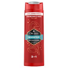 Old Spice Booster Men’s Shower Gel & Shampoo 400ml Multi-Use 3-in-1 Hair-Face-Body Wash