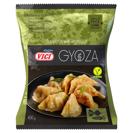 Vici Gyoza Dumplings with Vegetables Pre-Cooked Frozen 400g